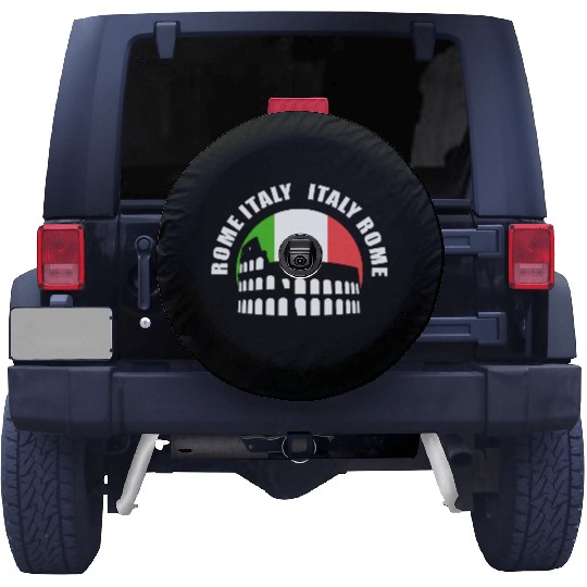 Rome Italy Tourist Guide Spare Tire Covers