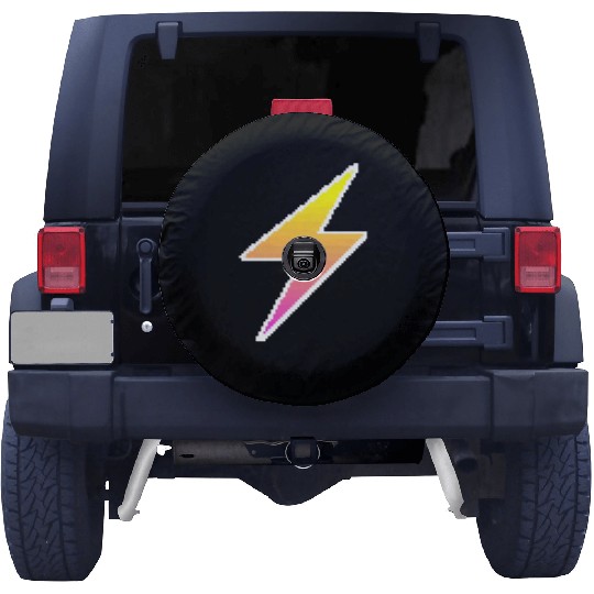 Thunder retro style 80s-90s. Spare Tire Covers