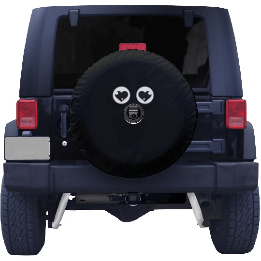 Cute Inlove Ghost Face Spare Tire Covers