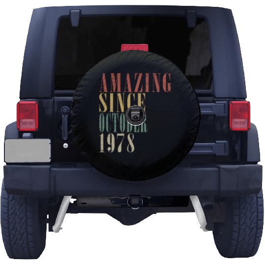 october 1978 Anniversary october 1978 october Spare Tire Covers