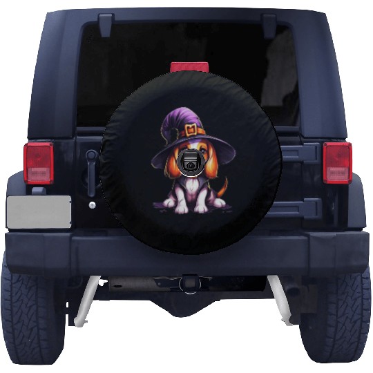 Bark or Treat: Funny Halloween Dog Spare Tire Covers