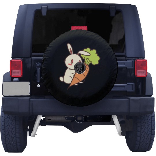 Rabbit And Carrot Spare Tire Covers