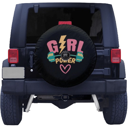 Girl power, gym design. Spare Tire Covers