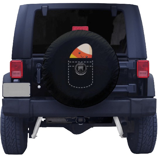 Cool Candy Corn For Men Women Pocket Candy Corn Spare Tire Covers