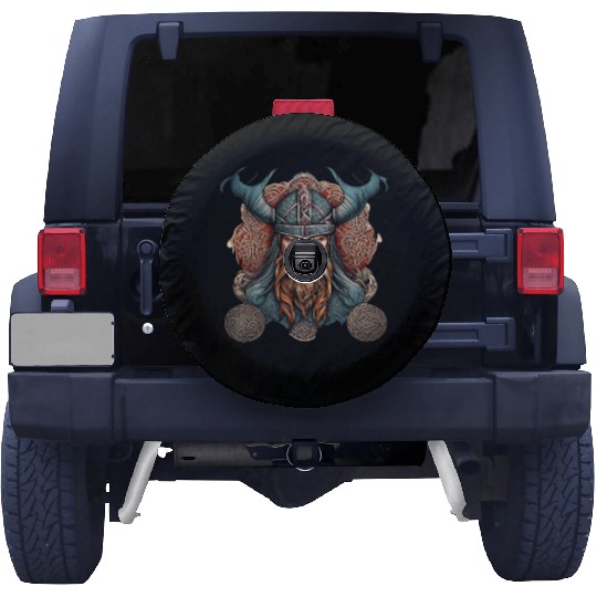 Viking / Odin / Thor / Celtic / Helmet / Nordic Spare Tire Covers