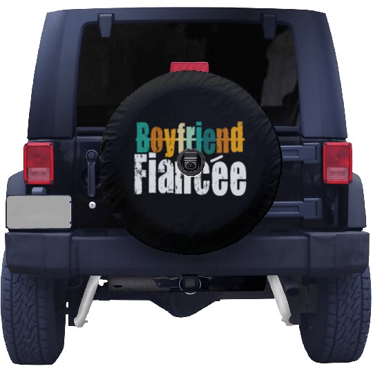 Couple Engagement Engaged Men Funny Fiancee Spare Tire Covers