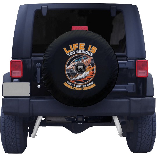 Demo Derby Demolition Derby Demolition Derby Lover Spare Tire Covers