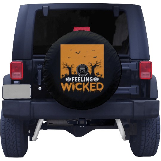 Halloween Feeling wicked Spare Tire Covers