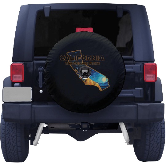 California Wildlife - mountain lion Spare Tire Covers