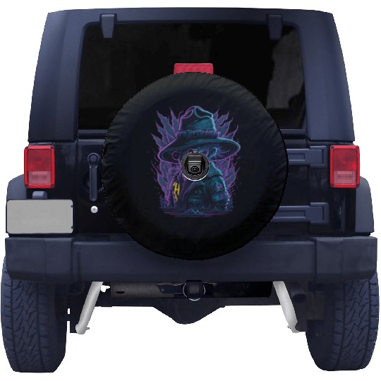 Black friday mouse Spare Tire Covers