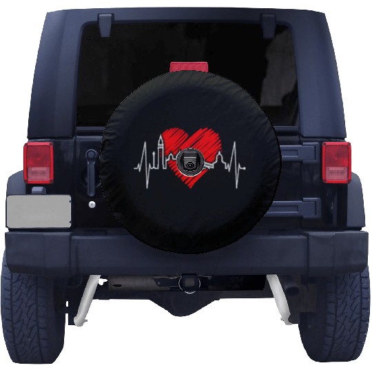 Venice Skyline Italy Heartbeat Italia Love Venezia Spare Tire Covers