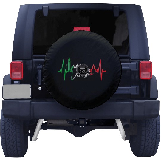 Venice Skyline Italy Heartbeat Italia Love Venezia Spare Tire Covers