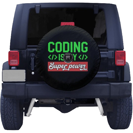 Funny Computer Programmer Computer Science Coding Spare Tire Covers