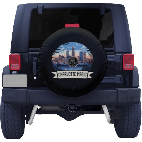 Charlotte North Carolina USA America United States Spare Tire Covers