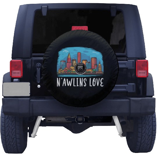 New Orleans Louisiana USA America United States Spare Tire Covers