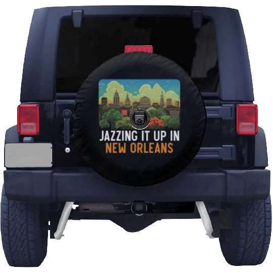 New Orleans Louisiana USA America United States Spare Tire Covers