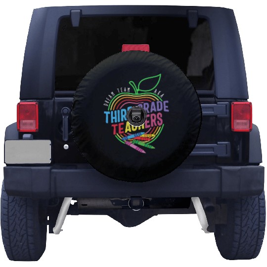 Teacher Spare Tire Covers, Dream Team Aka Third Grade