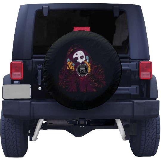 Ghostface Phone Call Spare Tire Covers