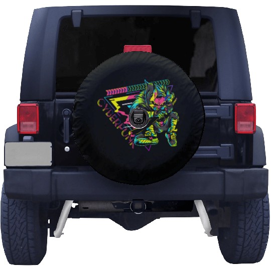 Cyborg Streetwear Japan Scifi Spare Tire Covers