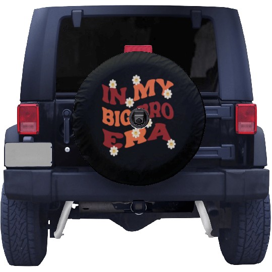 In my Big Bro Era Funny Big Brother Groovy Spare Tire Covers