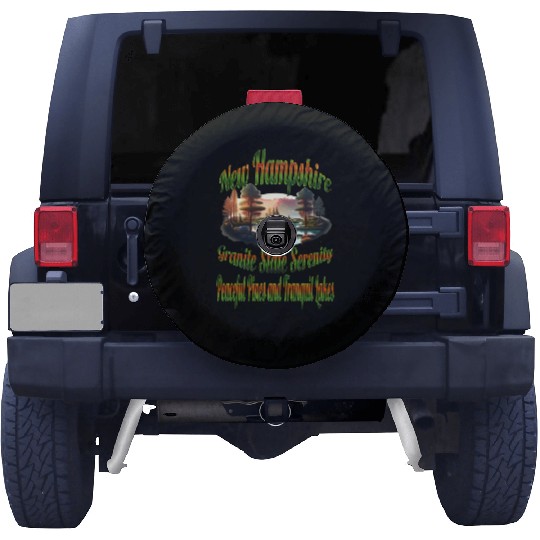 New Hampshire Granite State Serenity Spare Tire Covers