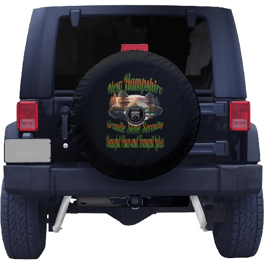 New Hampshire Granite State Serenity Spare Tire Covers