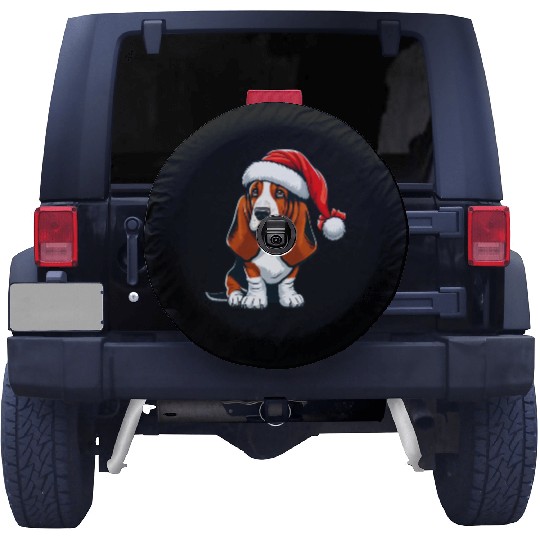 Basset Hound Xmas Gifts Spare Tire Covers