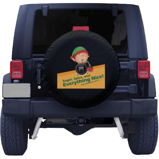Elf Diet - Christmas Spare Tire Covers