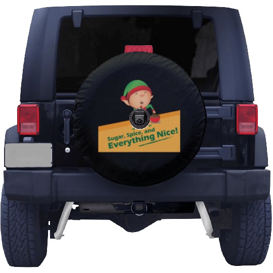 Elf Diet - Christmas Spare Tire Covers