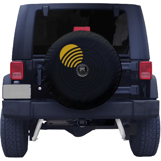 Homelon yellow dot Spare Tire Covers