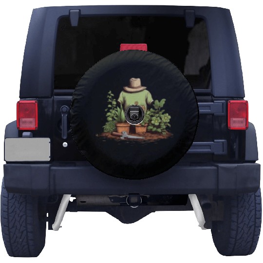 Tiny Gardener's Paradise Cute Pocket Garden Spare Tire Covers