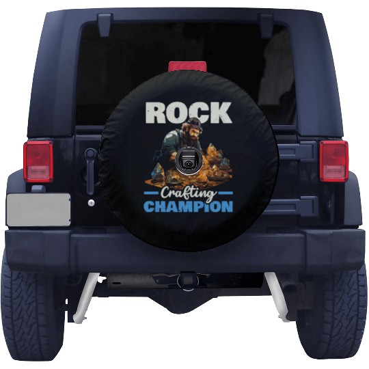 Lapidary Artist Gemstone Stone Collecting Stone Spare Tire Covers
