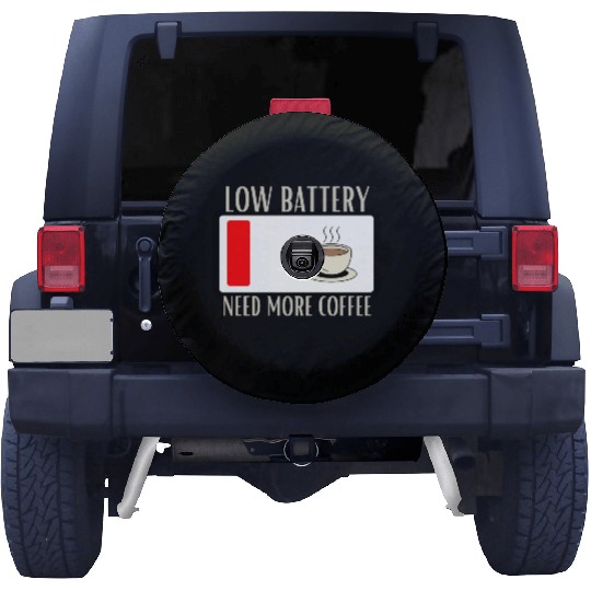 Fueling Up on Caffeine for the Low Battery Blues Spare Tire Covers