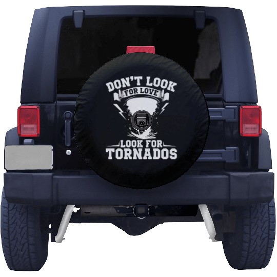 Gift idea for storm chasers | Storm Attendant Spare Tire Covers