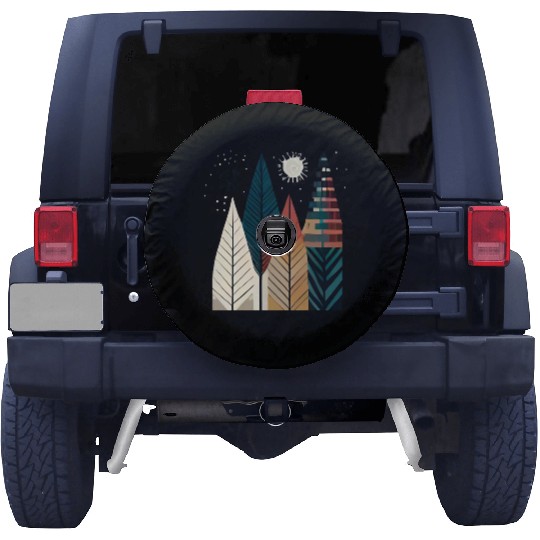 The beauty of the forest Spare Tire Covers
