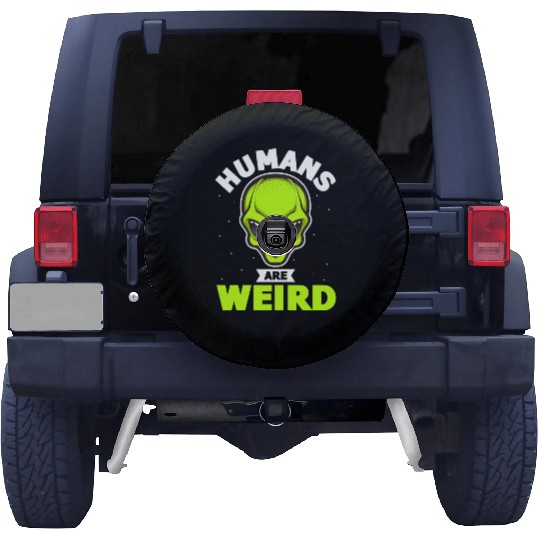 Alien, Aliens, UFO, UAP, Space Unknown Flight Spare Tire Covers