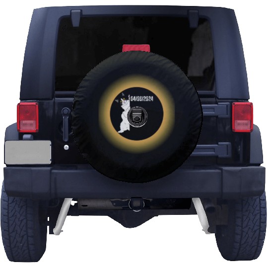 Solar Eclipse 2024 Total Sun Eclipse Spare Tire Covers