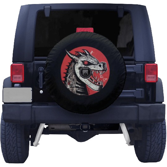 Unleash the Dragon: Limited Edition Streetwear Spare Tire Covers