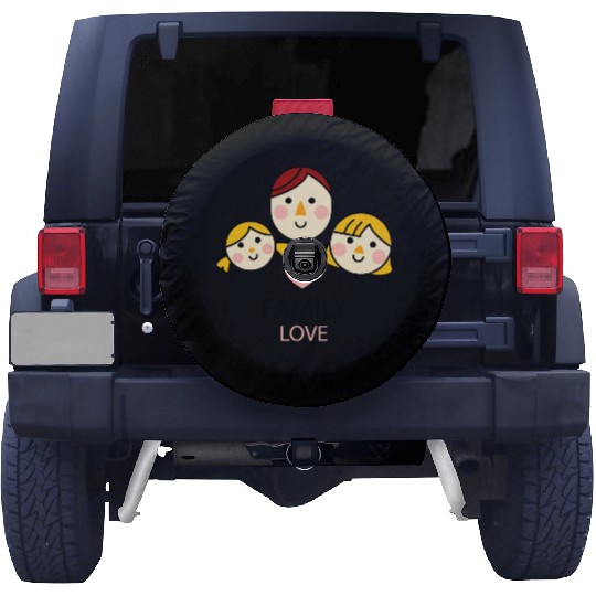 family love Spare Tire Covers
