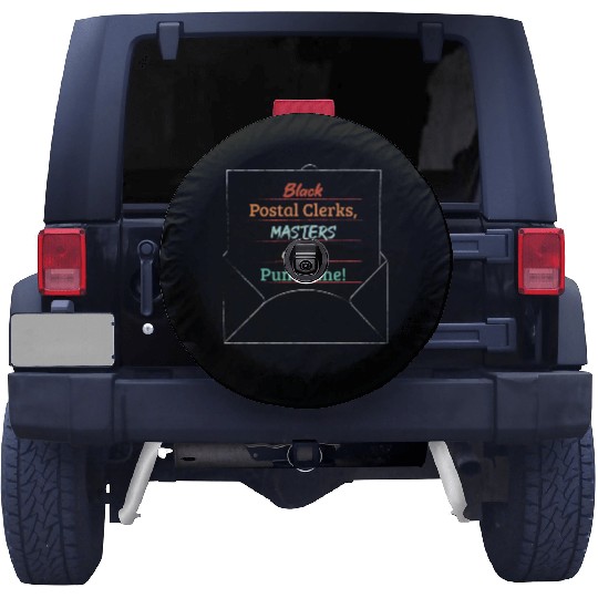 Black Postal Clerks, Master of the Punchline! Spare Tire Covers