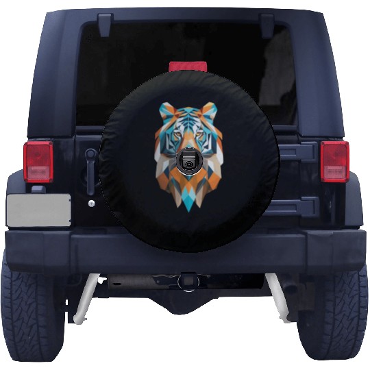 Painting Pixels: Animal lion Tales Spare Tire Covers