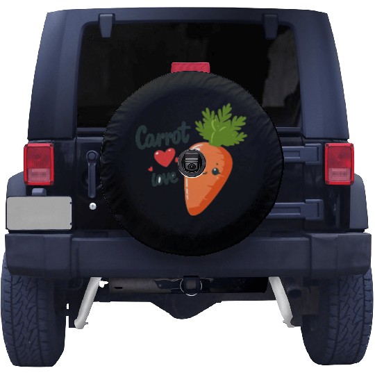 Carrot Love Spare Tire Covers