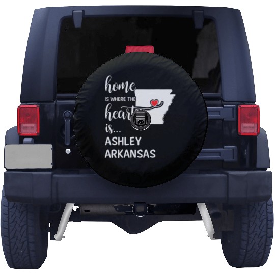 Ashley County Arkansas Is Where My Heart Is Cool Spare Tire Covers