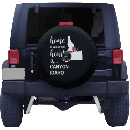 Canyon County Idaho Is Where My Heart Is Cool Gift Spare Tire Covers