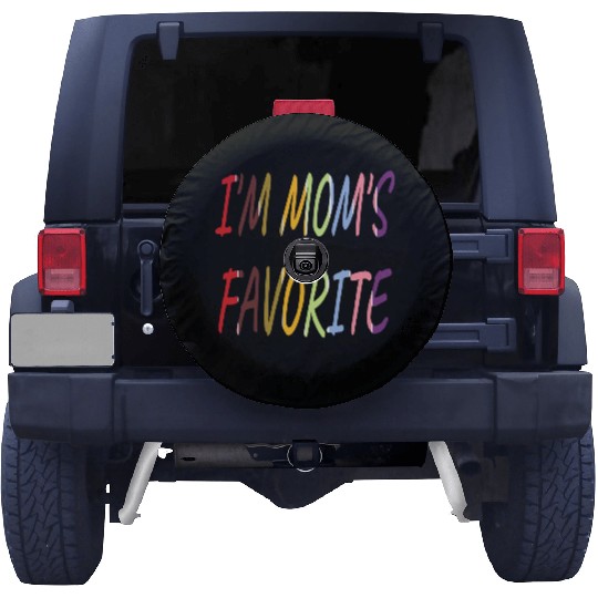 Nice I'm Mom's Favorite.Colorful Family Gift Spare Tire Covers