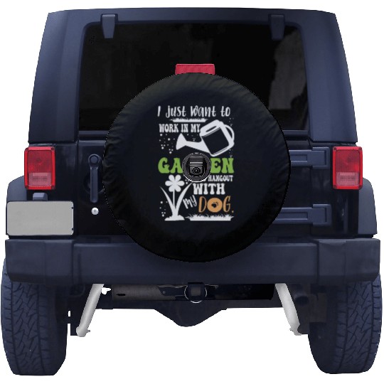 Gardening Spare Tire Covers Dog Lover Gardener Garden Pet Plants