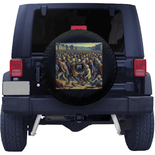 Undead Zombie Horde 3 Spare Tire Covers