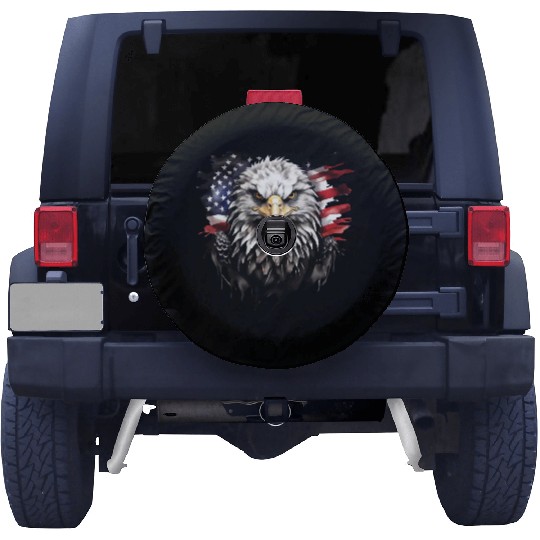 What a fantastic motivator the US Eagle Flag is! Spare Tire Covers