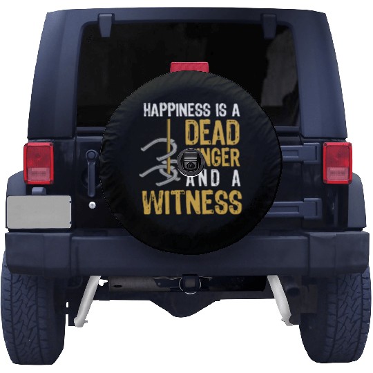 Funny Dead Ringer Horseshoe Pitching Spare Tire Covers