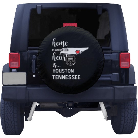 Houston County Tennessee Is Where My Heart Is Gift Spare Tire Covers